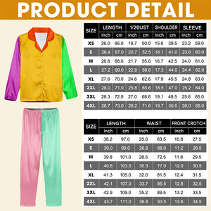 Easter Bunny Grandma Peeps Pajama - Personalized Gifts For Grandma Button Up Pajama Pajama Set 04PATI060226-Homacus