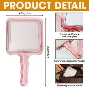 Cute Handheld Mirror - Personalized Gifts For Her 06PADT041225-Homacus