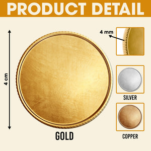 250 Years Of Liberty Commemorative Metal Coin - Personalized Anniversary Gift 02TYTN070426-Homacus