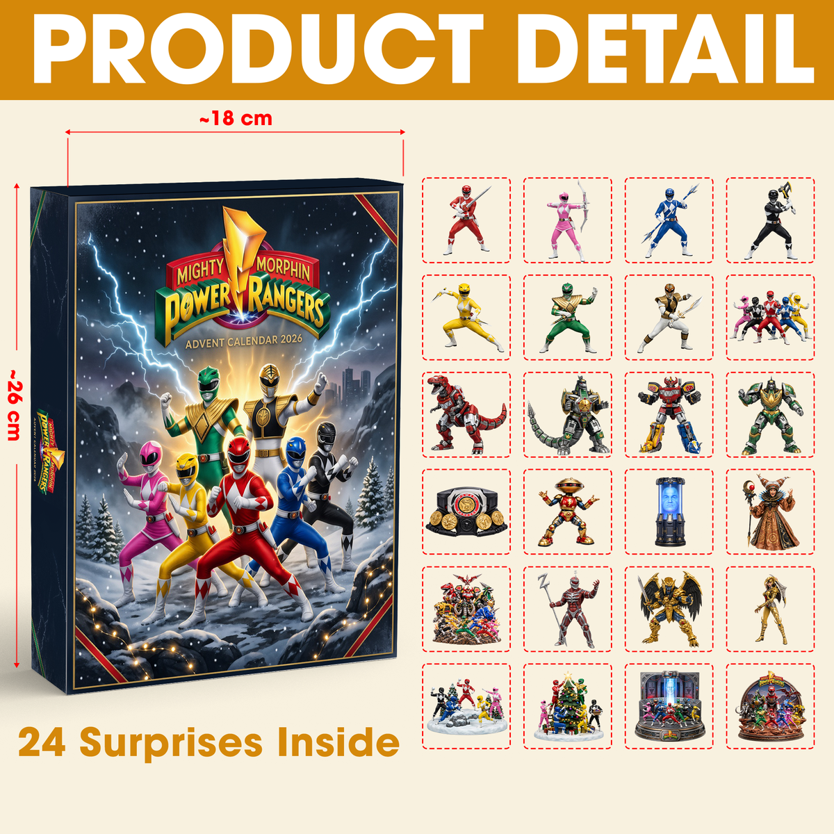 Mask Hero Advent Calendar Blind Box - Personalized Gifts For Christmas 03nadh291026-Homacus