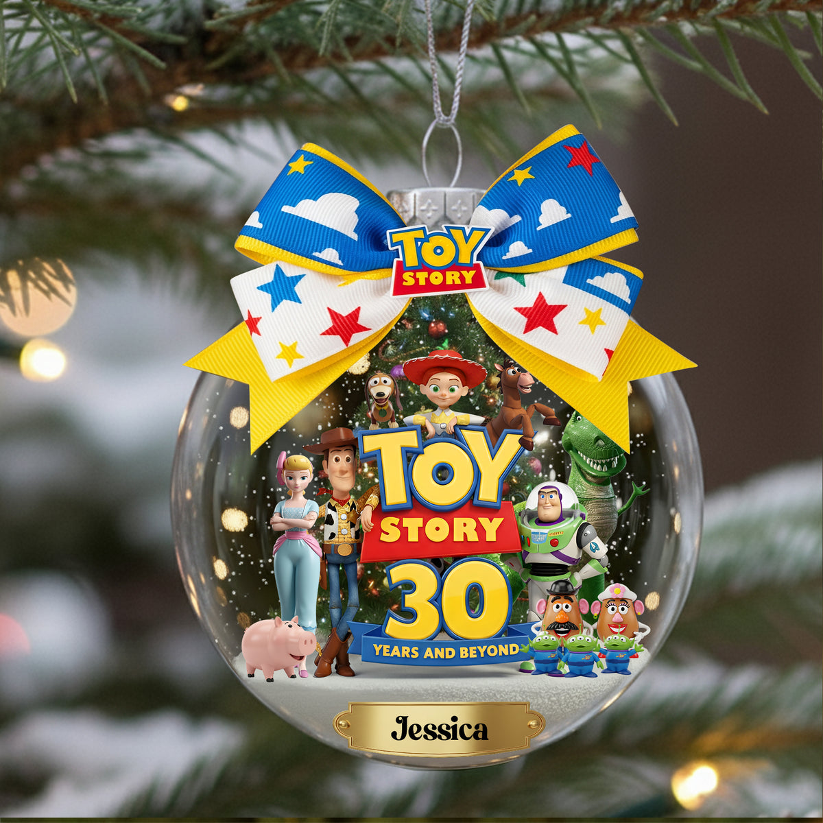 30 Years of Laughter, Love & Beyond Ornament - Personalized Christmas Gifts For Fans 04HYLU290925-Homacus
