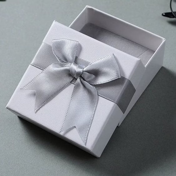 (HMC) Ring - White Add-On Gift Box Service-Homacus