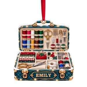 Sewing Christmas Ornament - Personalized Gifts For Sewing Lovers 10ttlu081026-Homacus