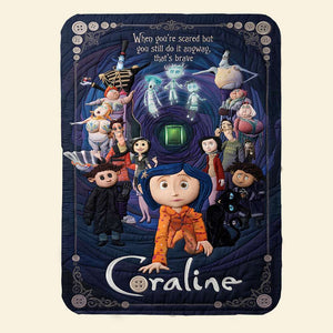 Brave Blanket Personalized Unique Gifts 04PADT170326-Homacus