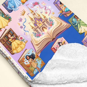 Fairytale Princess Dream Blanket - Personalized Gift For Fantasy Lovers 02NATA061026-Homacus
