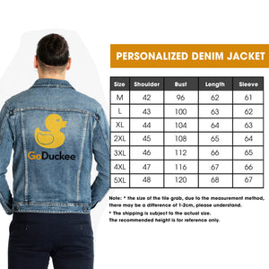 Power Father Denim Jacket - Personalized Gifts For Dad 03huti170525-Homacus