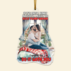 Custom Photo Gifts For Couple Ornament Christmas 05OHLU071024-Homacus
