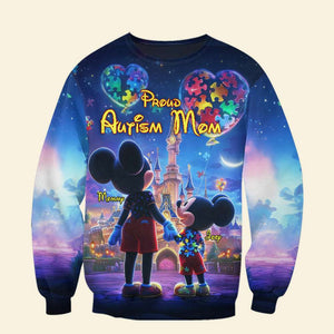 Personalized Gifts For Autism Mom 3D Shirt, Dreamy Landscapes In Magical World 03TGLU100325-Homacus