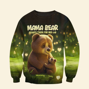 Mama Bear Shirt - Personalized Gift For Mother 02QHLU060325-Homacus