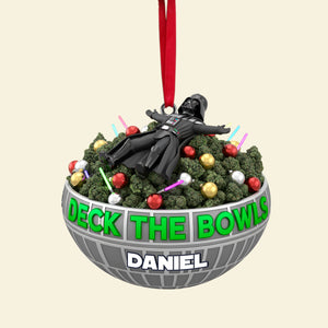 Deck The Bowl Ornament - Personalized Gifts For Stoners 07TOLU041025-Homacus