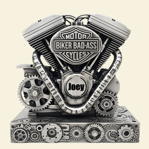 Strong Motorcycle Engine Acrylic Plaque - Personalized Gifts For Bikers 03QHLU170925-Homacus