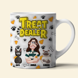 Personalized Gifts For Mom Coffee Mug Treat Dealer 01XQLU040325PA-Homacus