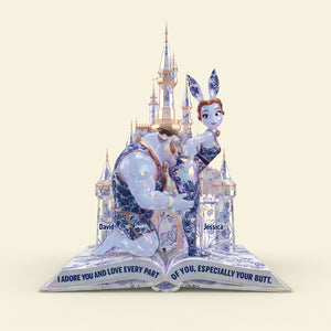 Backside Kiss Acrylic Light Box - Personalized Gift For Couples 07OHLU271125-Homacus