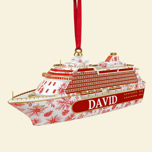 Road Trip Cruising Ornament - Personalized Gifts For Cruising Lovers 05PGLU041025-Homacus