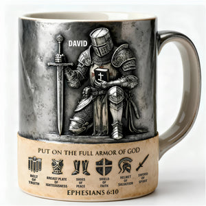 Full Armor Of God Coffee Mug - Personalized Gift For Christian 03TOLU251225-Homacus