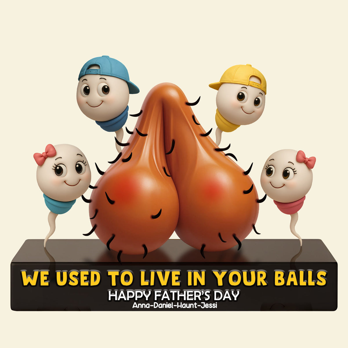 Funny Dad Acrylic Plaque - Personalized Christmas Gifts For Dad 02OHLU250425-Homacus