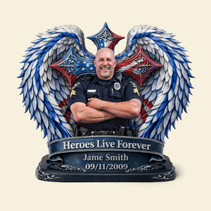 Always Remembered Office Workers Plaque - Personalized Memorial Gift For Office Workers 02HULU300126-Homacus