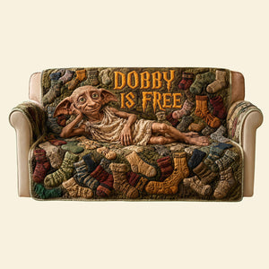 Chill Resting Elf Quilted Sofa Cover, Personalized Gifts 02qhta090726-Homacus