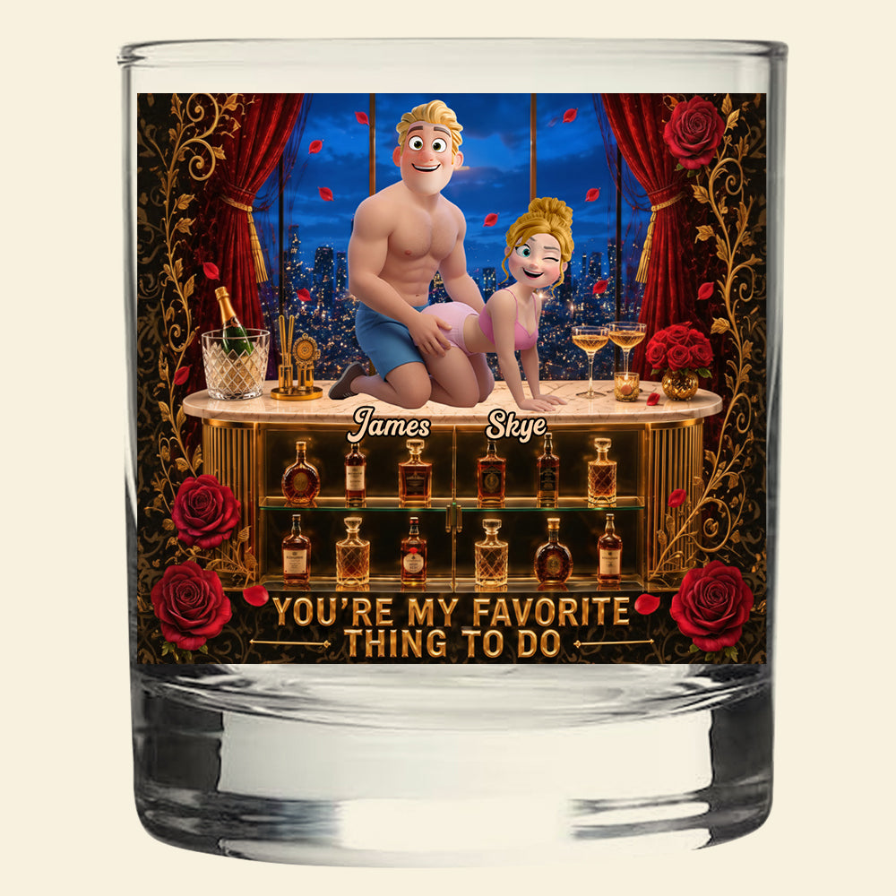 Naughty Couples Drinking Glass - Personalized Gifts For Couples 03tota020626-Homacus