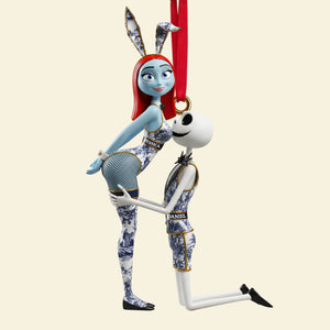 Playful Couple Christmas Ornament - Personalized Funny Gifts For Couple 06OHLU041025-Homacus