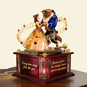 Couple Love Song Acrylic Light Box - Personalized Gifts For Couple 05tolu021225-Homacus