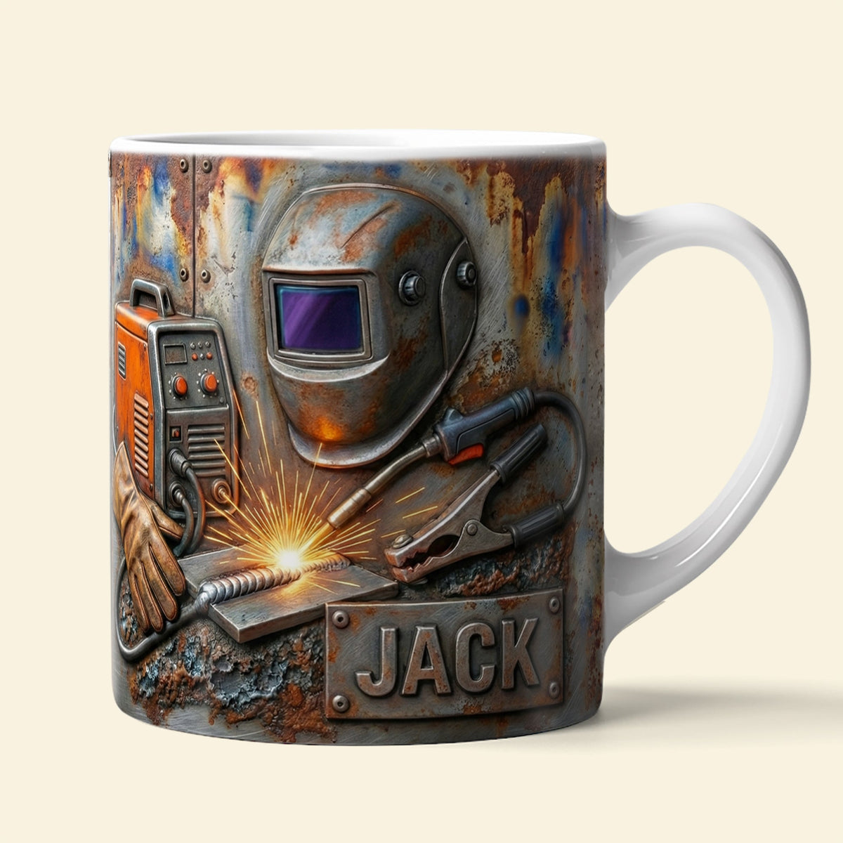 Proud Welder Coffee Mug - Personalized Gifts For Welders 08TGLU271125-Homacus