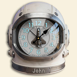 Astronaut Acrylic Hanging Wall Clock - Personalized Gifts 07hylu221225-Homacus