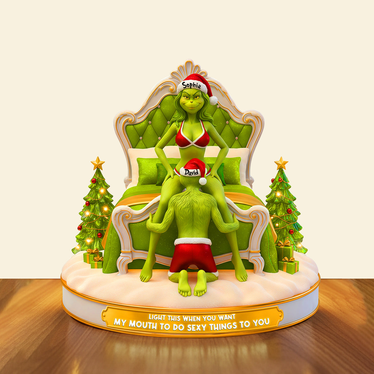 Cheeky Couple Light Box Personalized Gifts For Couple 03OHLU141125-Homacus