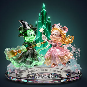 We're Unlimited Friend Acrylic Light Box - Personalized Gift For Friends 04PALU021225-Homacus