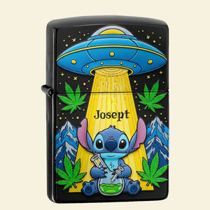 UFO and Alien Monster Lighter - Personalized Gifts For Stoners-Homacus