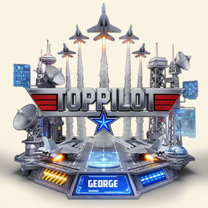 Top Pilot Acrylic Plaque - Personalized Gifts For Pilot 02OHLU050625-Homacus