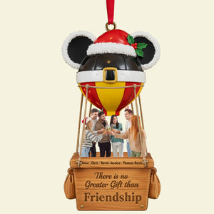 Greatest Friendship Custom Photo Ornament - Personalized Christmas Gifts For Friends 03TGLU240925-Homacus