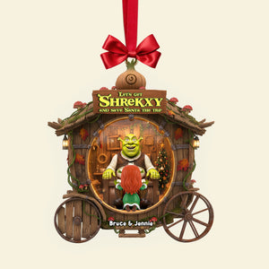 Spicy Swamp Couple Ornament - Personalized Christmas Gifts For Couples 01TOLU141025-Homacus