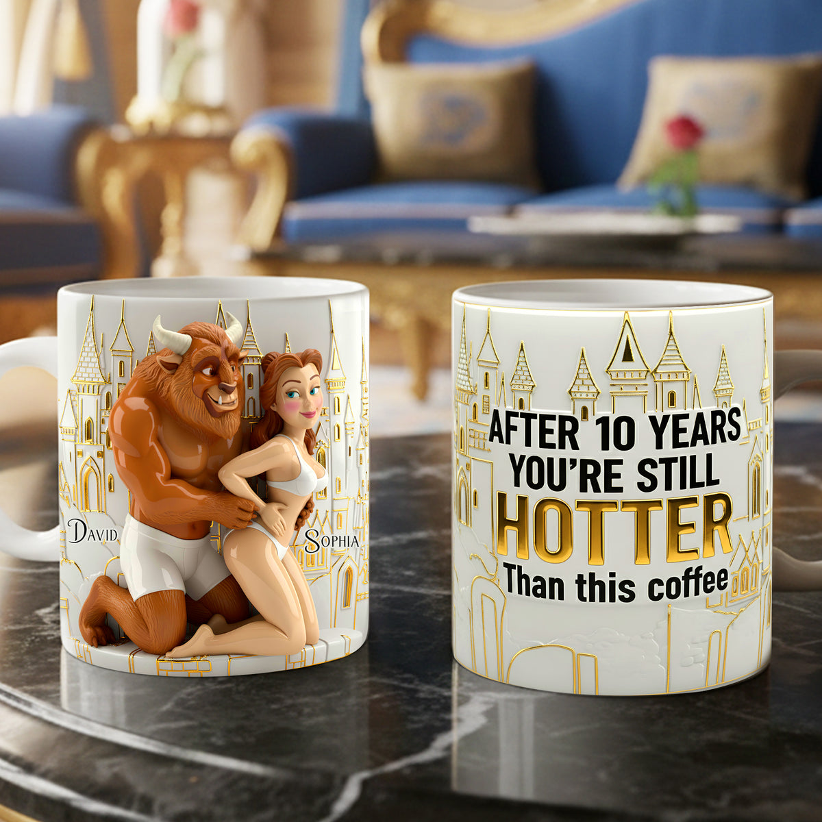 Hotter Than This Coffee Mug - Personalized Gifts For Couple 06tglu051225-Homacus