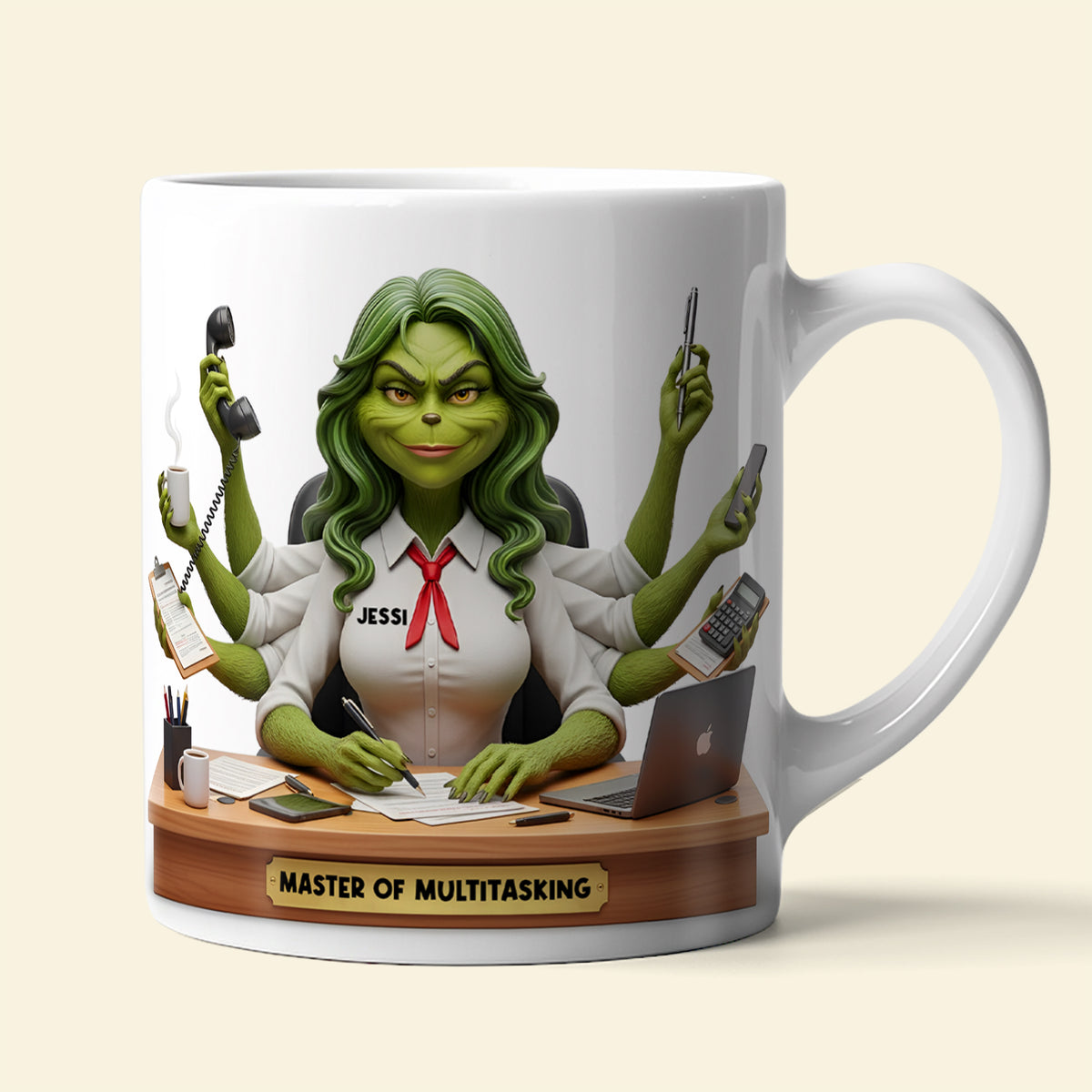 Master Of Multitasking Coffee Mug - Personalized Gifts For Officers 07TOLU111125-Homacus