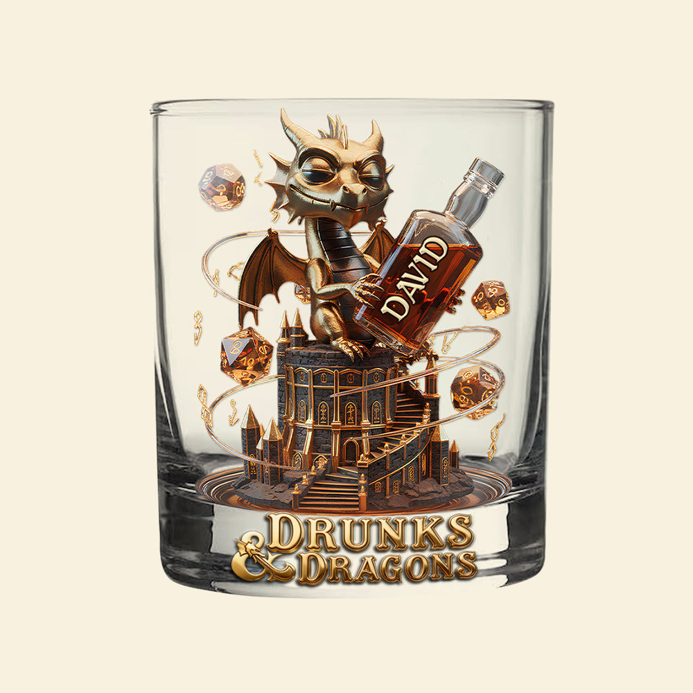 Legendary Sip Round Glass - Personalized Gifts For Drinking Lover 05PALU151225-Homacus