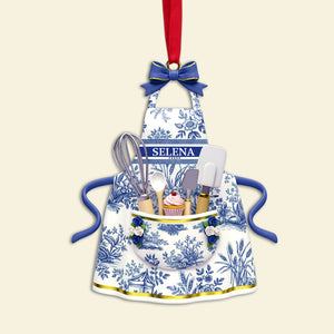 Baking Apron Ornament - Personalized Gifts For Cooking Lovers 01pglu071125-Homacus