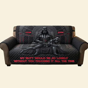 Naughty Couple Cosmic Quilted Sofa Cover - Personalized Gifts For Couple 03nata220126-Homacus