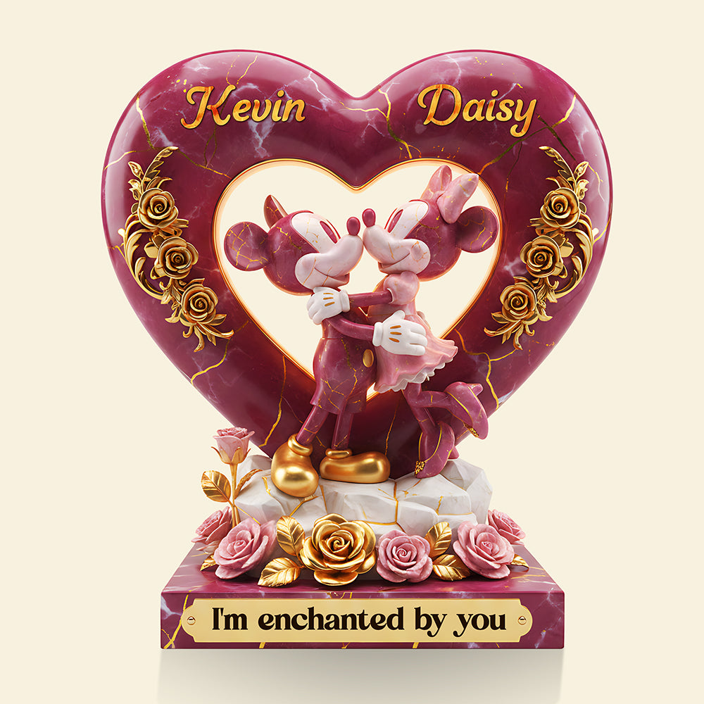 I'm Enchanted By You Acrylic Plaque - Personalized Gifts For Couples 02OHTA081225-Homacus