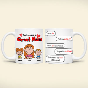 Personalized Gifts For Mom Coffee Mug Mom & Little Ones 03TOLU080125HH-Homacus