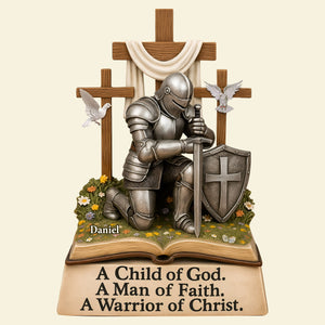 A Child Of God Acrylic Plaque - Personalized Gifts For Jesus Lover 02HULU130525-Homacus