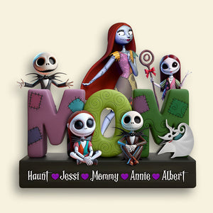 Spooky Christmas Acrylic Plaque - Personalized Gifts For Mom 02OHLU120425-Homacus