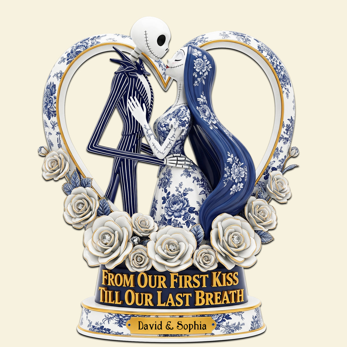 Ghoulmates Forever Acrylic Plaque - Personalized Christmas Gifts For Couples 05PGLU190925-Homacus