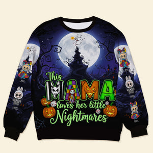 Mother Of Little Nightmares Ugly Sweater - Personalized Gifts For Mom 01HULU300825-Homacus