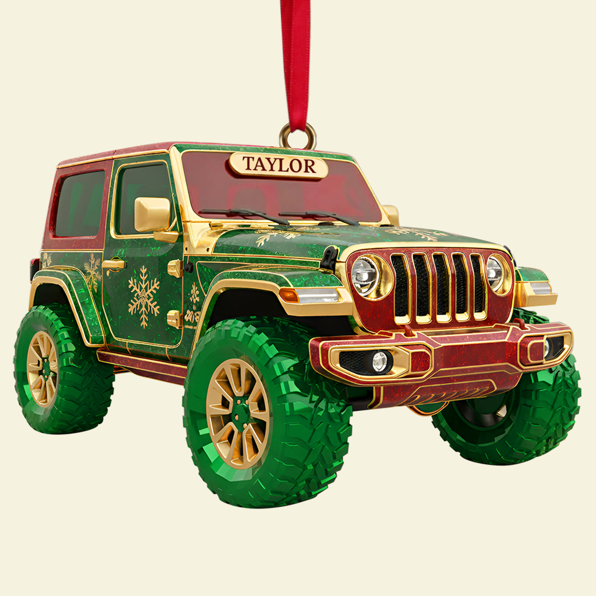Jolly Off-road Christmas Ornament Personalized Gifts For Off-road Lovers 02qhlu161025-Homacus