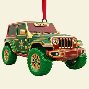 Jolly Off-road Christmas Ornament Personalized Gifts For Off-road Lovers 02qhlu161025-Homacus