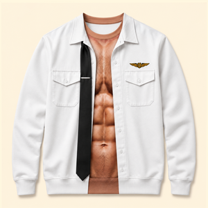 No Gym, Just Pilot Shirt - Personalized Gifts 01hudh170726-Homacus