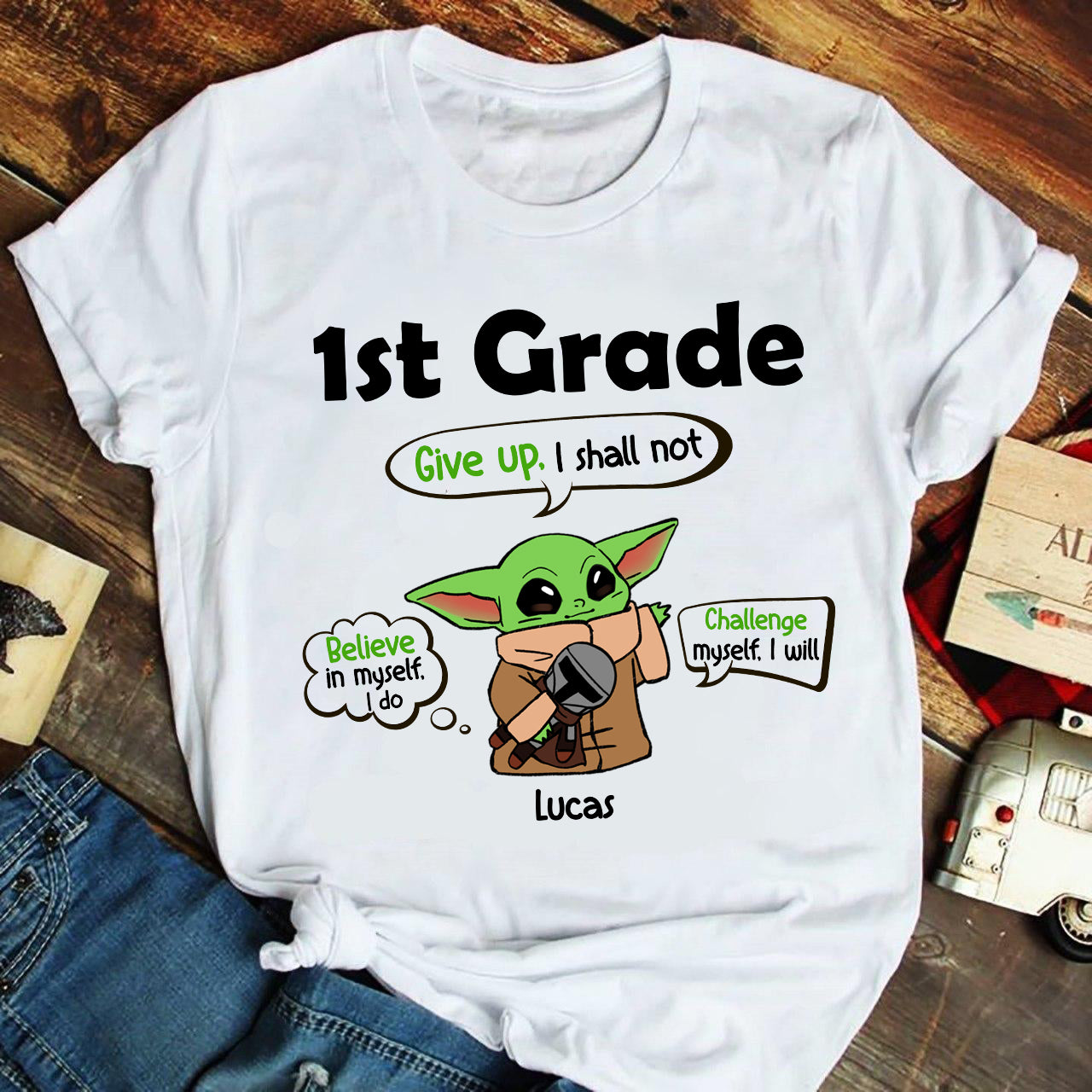 Personalized Gifts For Teacher Shirt Shall Not Give Up 01hutn150822-Homacus