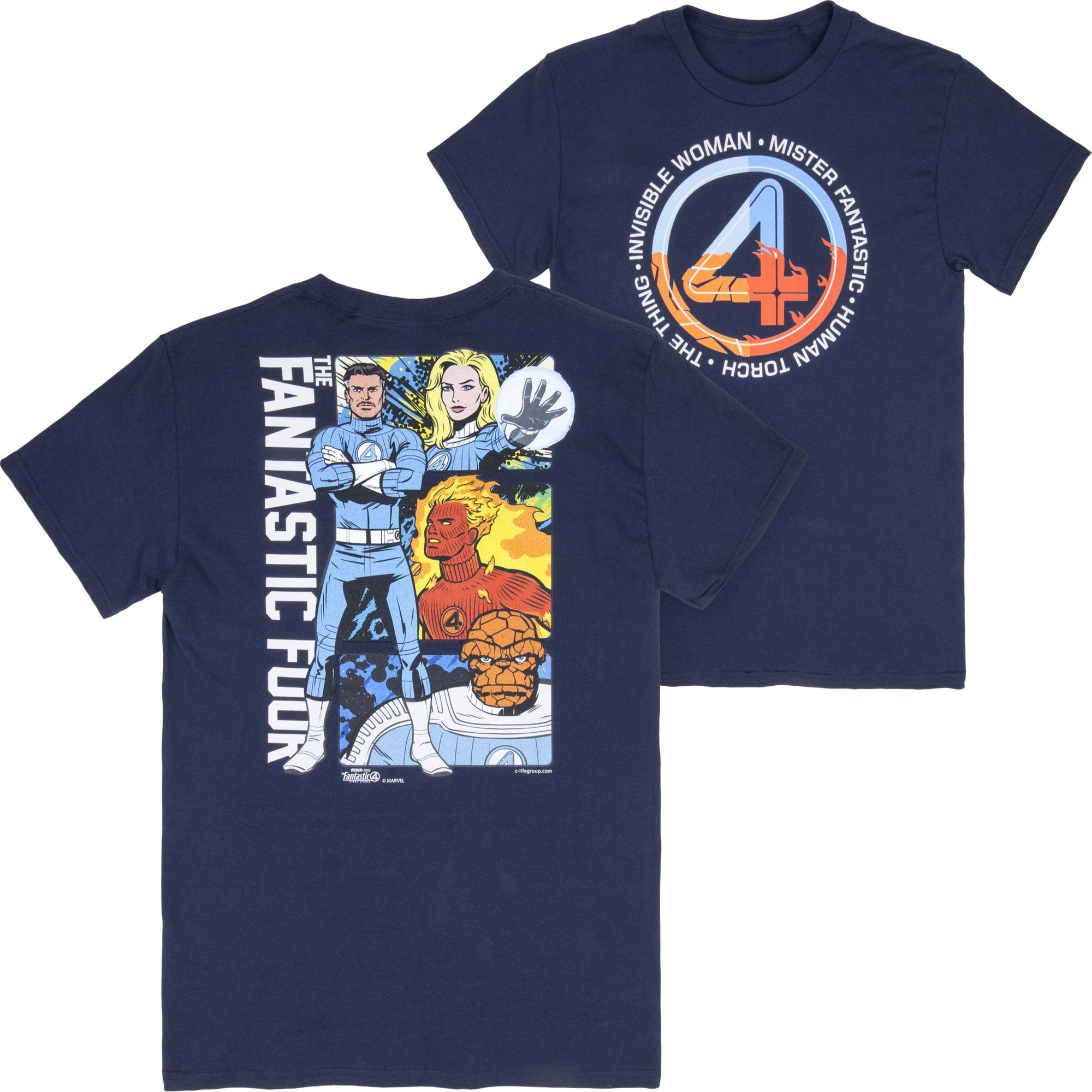 Heroic Four Graphic Shirt - Gifts For Movie Fan 01laxx180725-Homacus