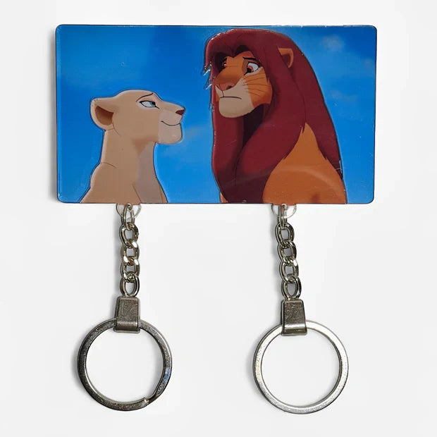 Gifts For Couple Keychain Holder 04acxx130824-Homacus